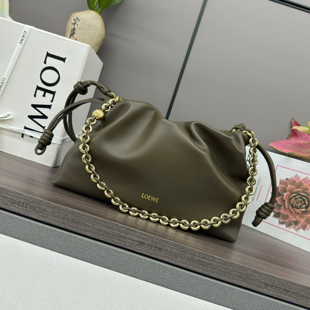 Loewe Medium Flamenco purse in mellow nappa lambskin