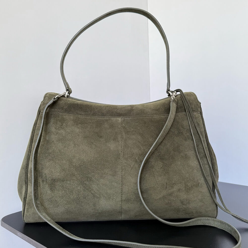 Balenciaga Rodeo Handbag Large Suede(HIGH-END GRADE)