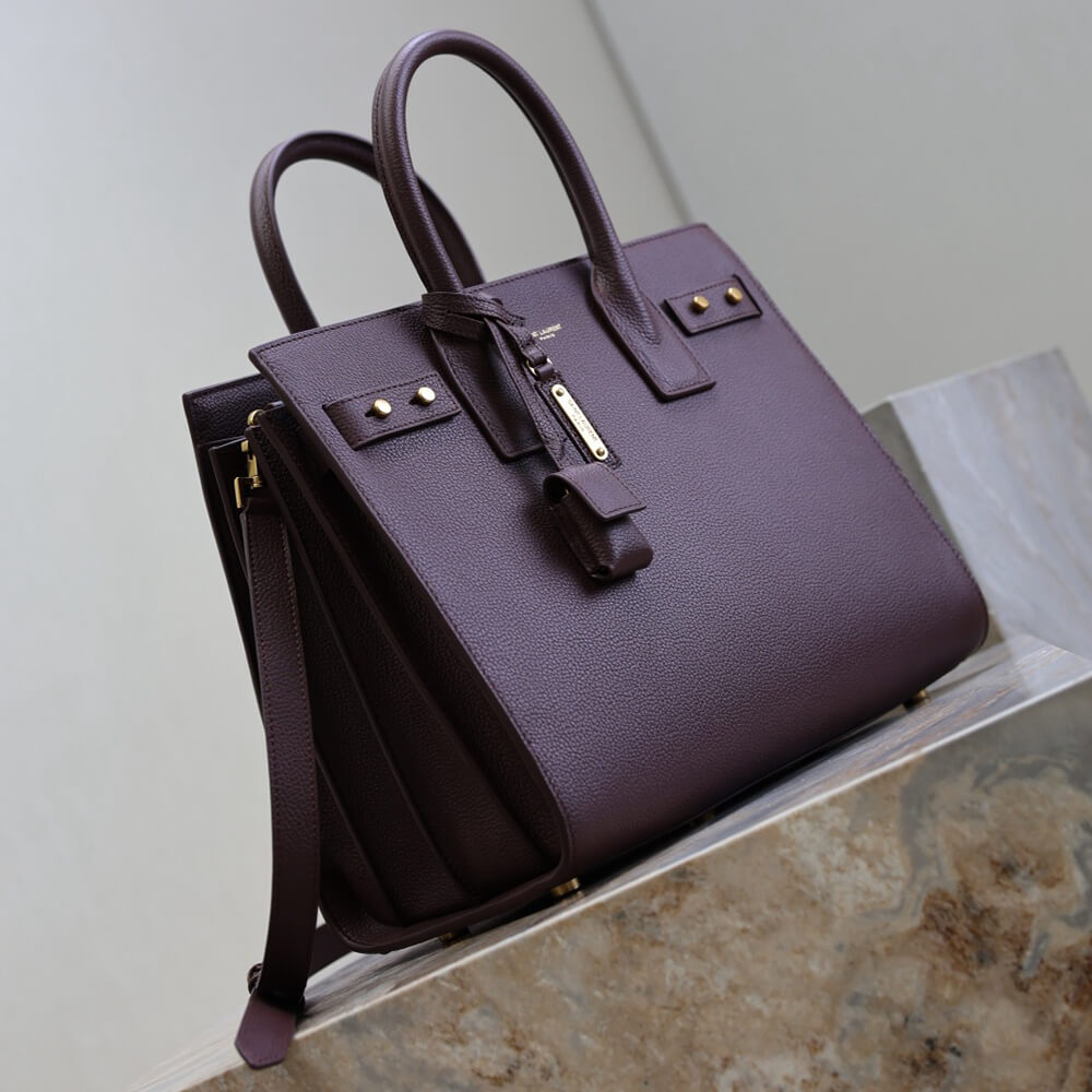 YSL SAC DE JOUR IN SUPPLE GRAINED LEATHER   SMALL(HIGH-END GRADE)