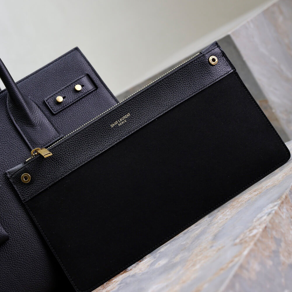 YSL SAC DE JOUR IN SUPPLE GRAINED LEATHER   SMALL(HIGH-END GRADE)