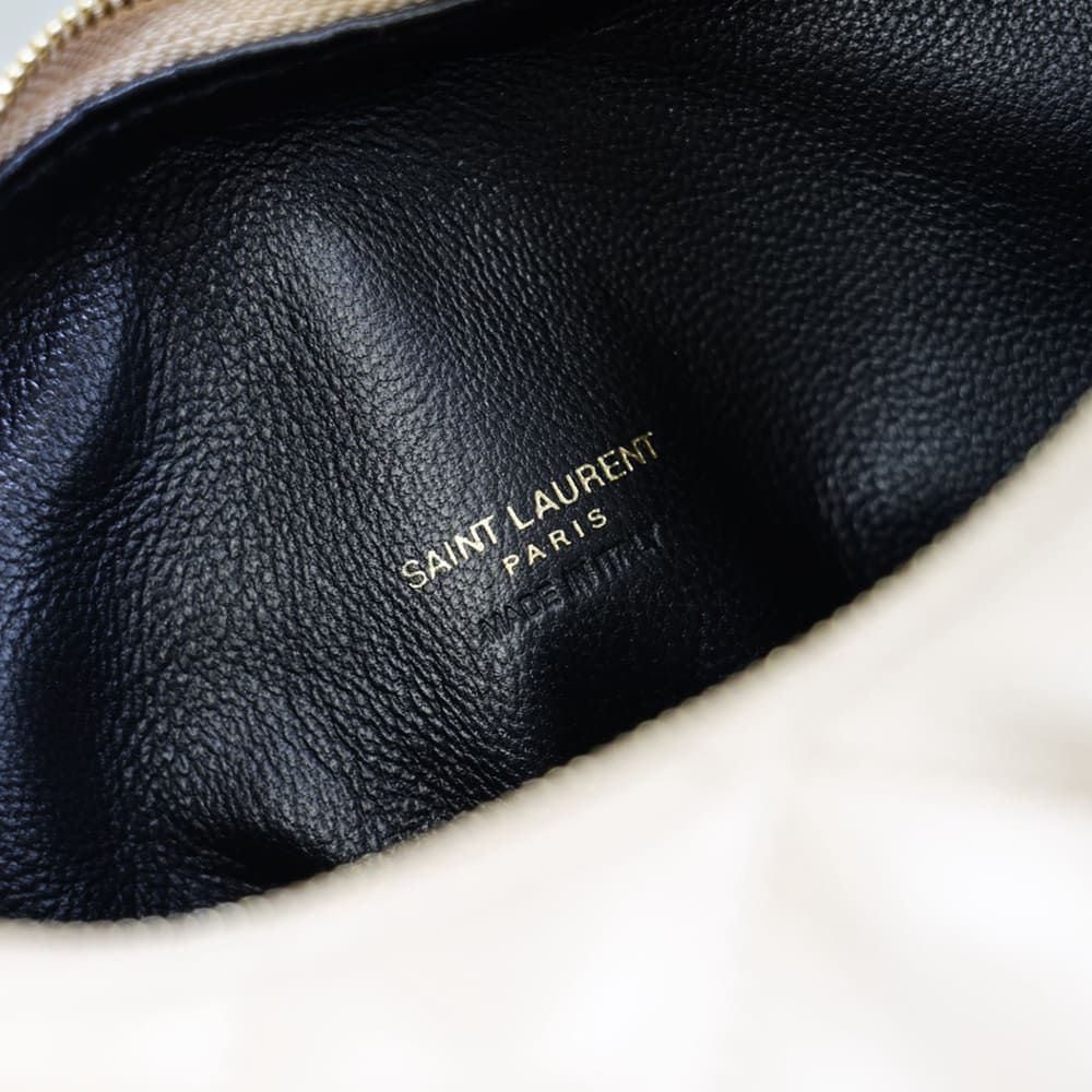 YSL ICARINO in quilted nappa(HIGH-END GRADE)