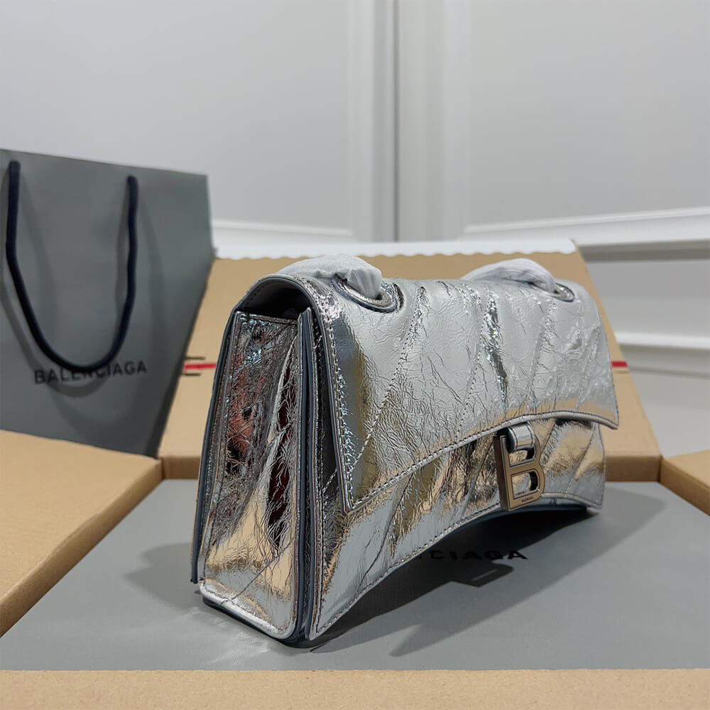 Balenciaga Women s Crush Chain Bag Small(HIGH-END GRADE)