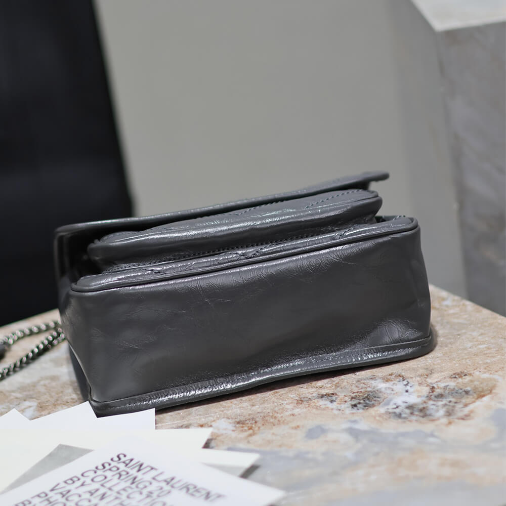 YSL NIKI baby in vintage leather(HIGH-END GRADE)