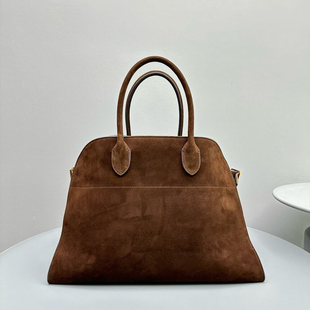 THE ROW  Soft Margaux 15 sued bag(High-end Grade)