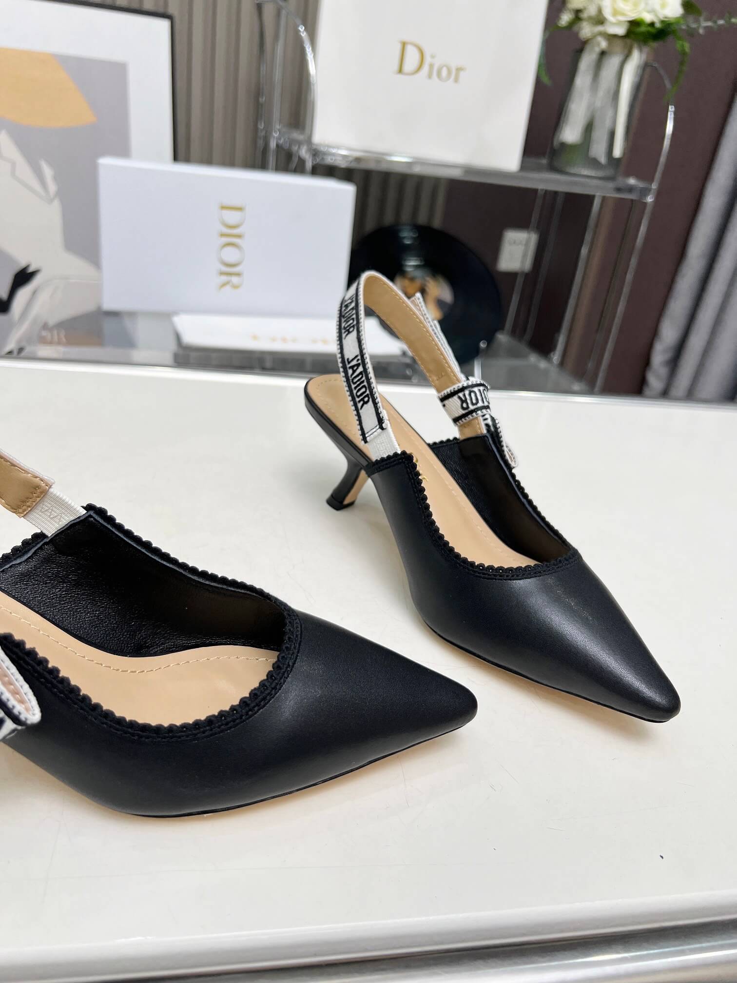 J Adior Slingback Pump