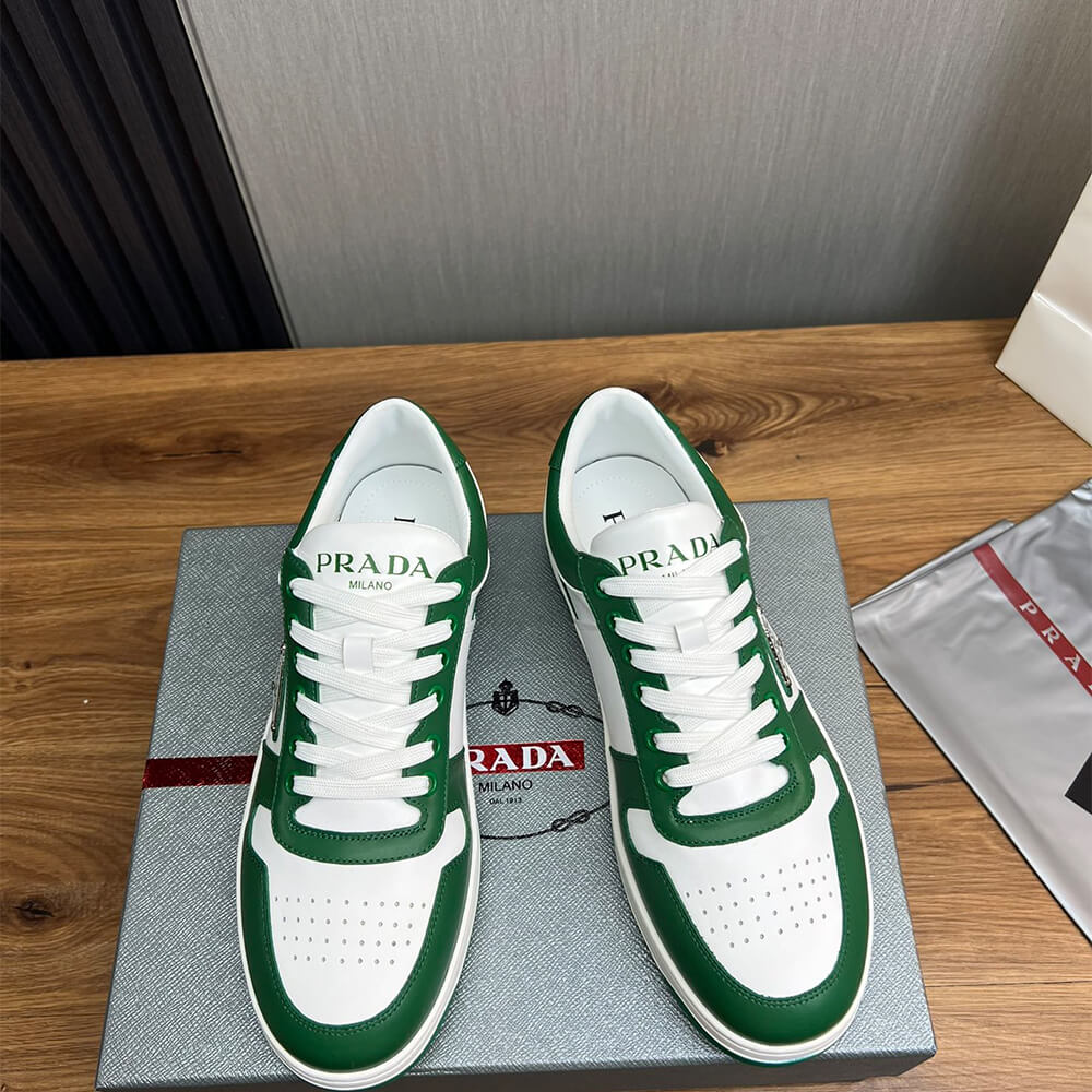 Prada Downtown nappa leather sneakers
