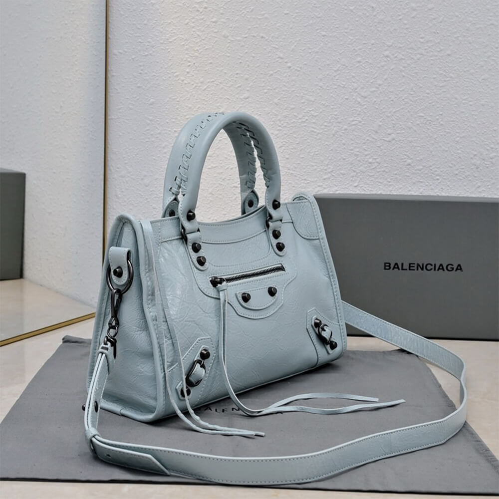 Balenciaga Women s Le City Bag Small(HIGH-END GRADE)