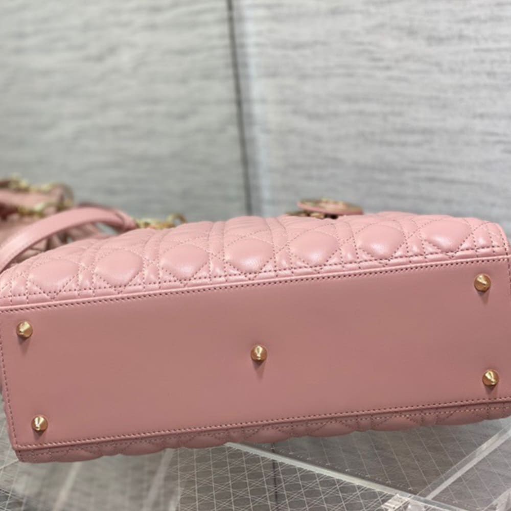 Dior Large Lady Dior Bag(HIGH-END GRADE)