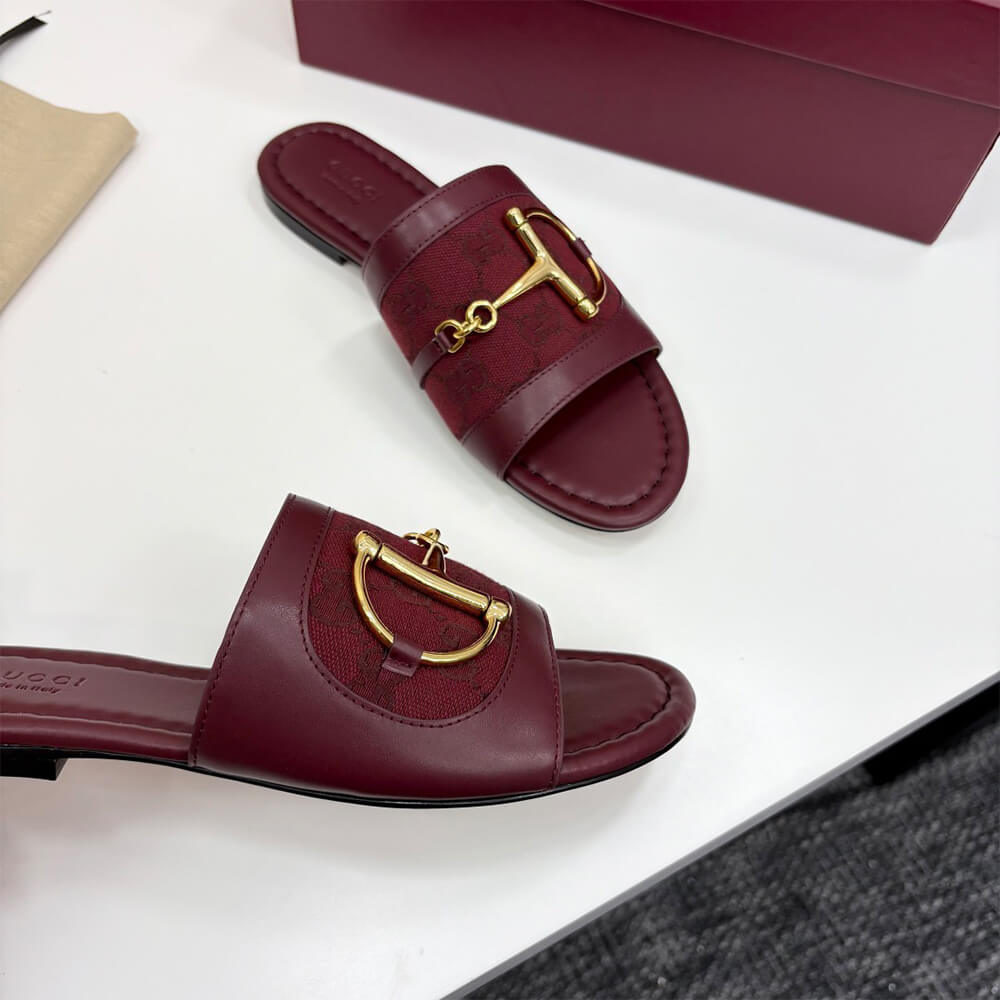 GUCCI Women s slide sandal with Horsebit