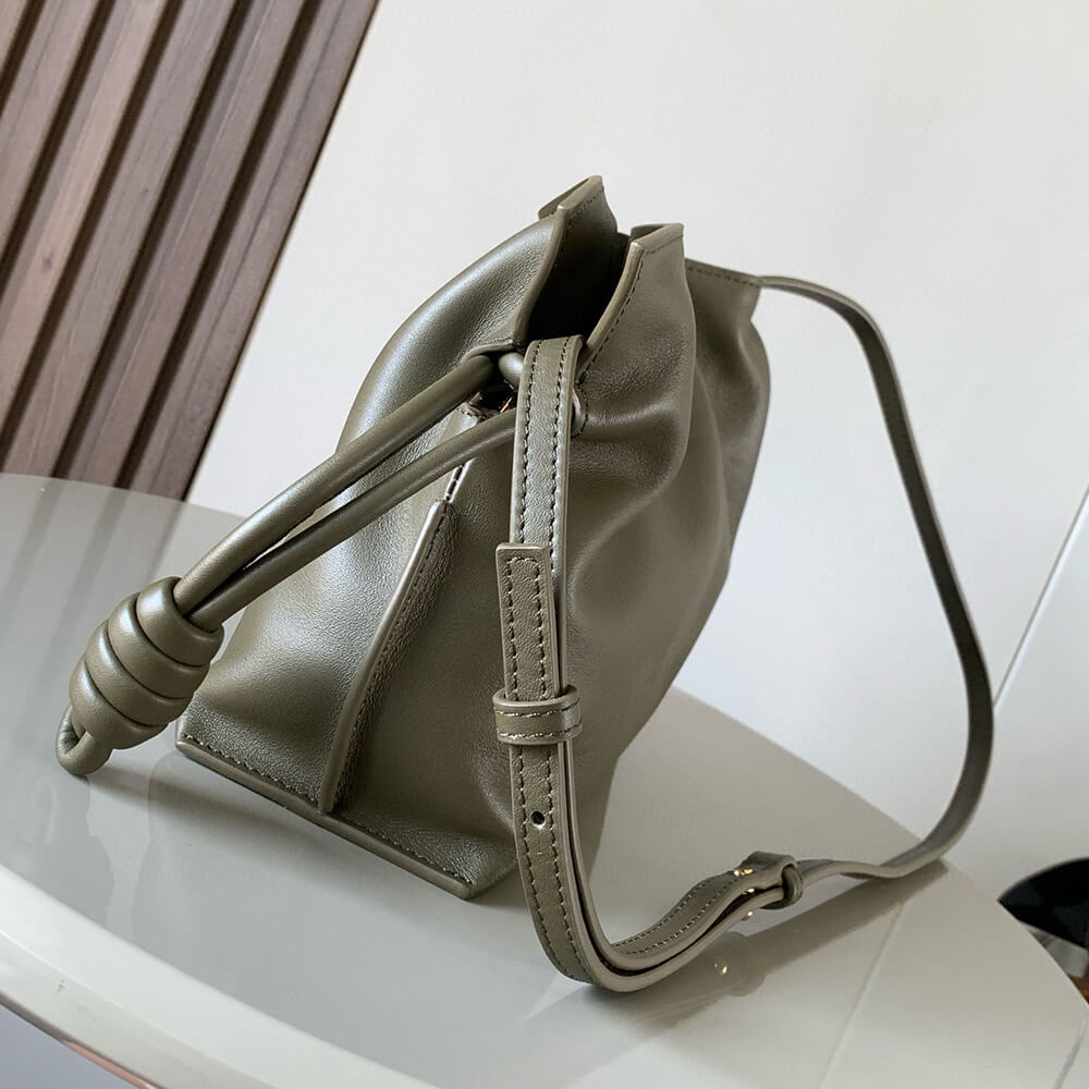 Loewe Mini Flamenco clutch in nappa calfskin(HIGH-END GRADE)