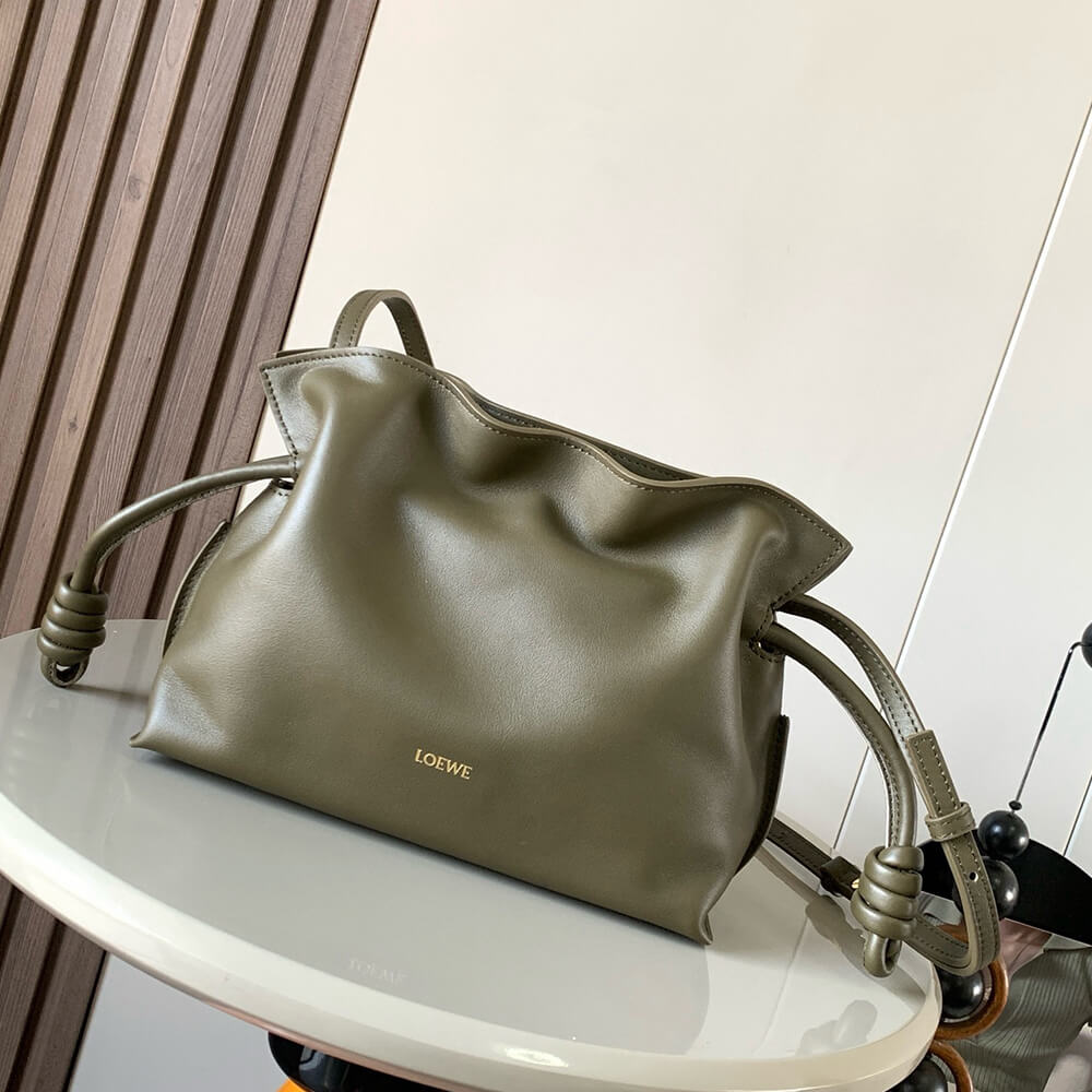 Loewe Mini Flamenco clutch in nappa calfskin(HIGH-END GRADE)