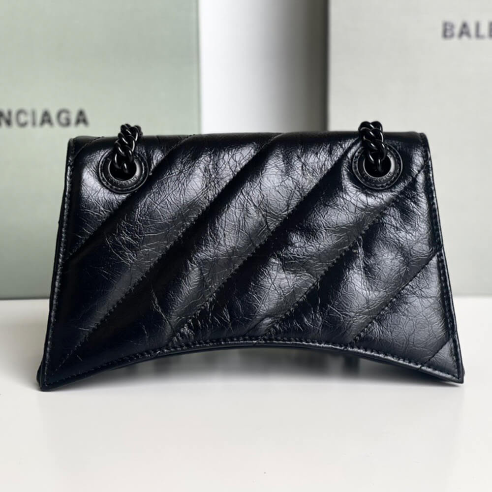 Balenciaga Women s Crush Chain Bag Small(HIGH-END GRADE)
