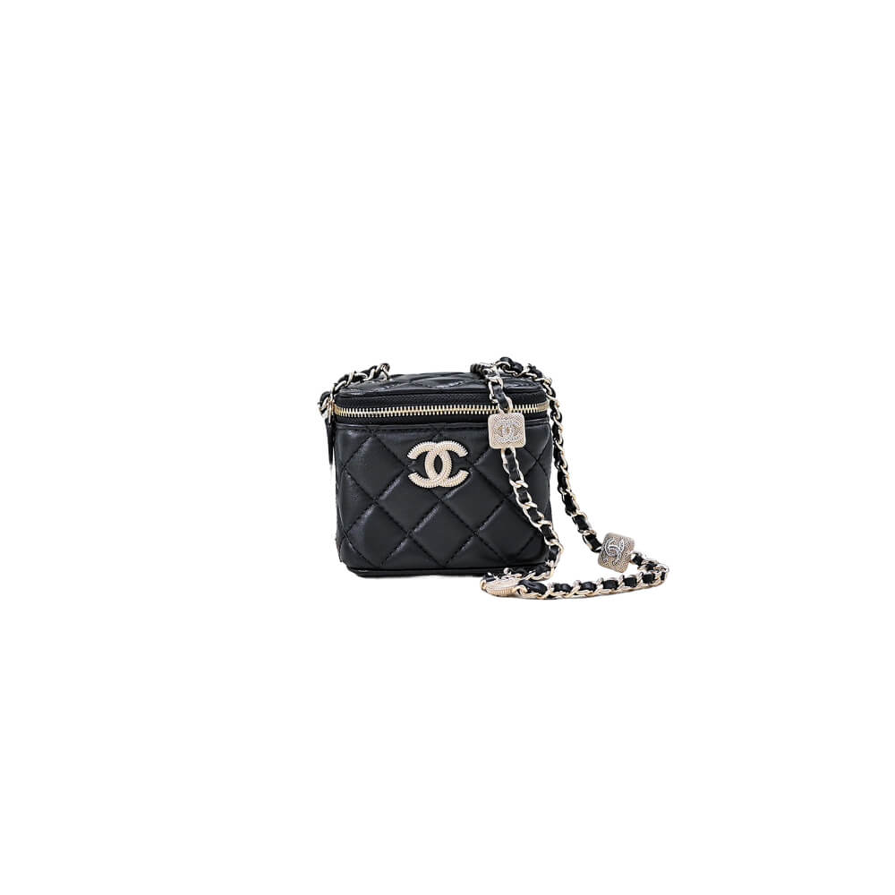 CHANEL Small Vanity with Chain(HIGH-END GRADE)