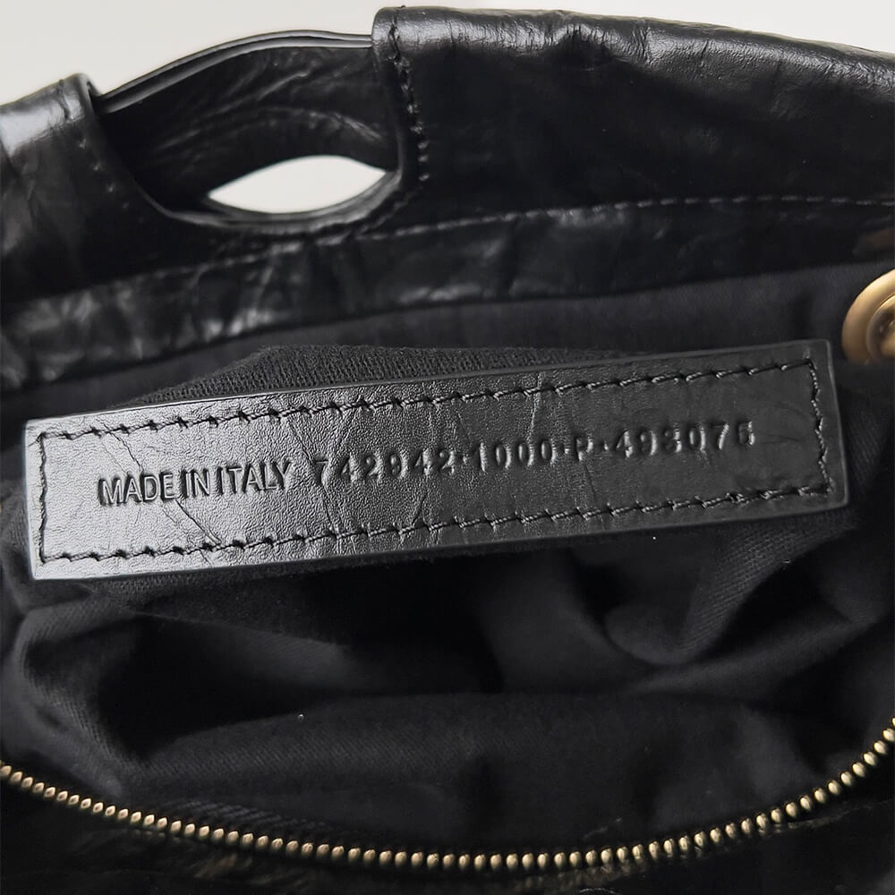 Balenciaga Women s Crush Tote Bag Small(HIGH-END GRADE)