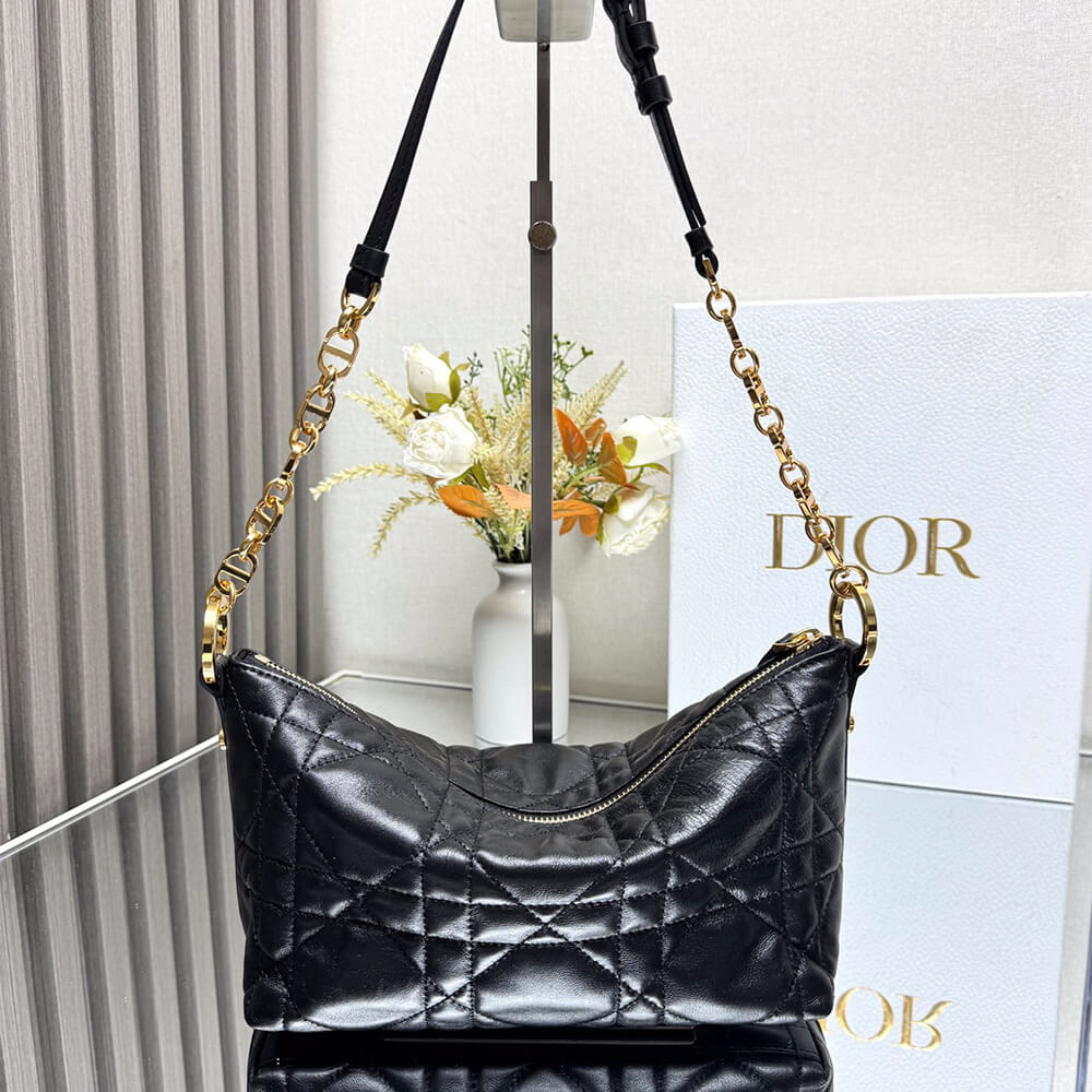 Diorstar Hobo Bag with Chain