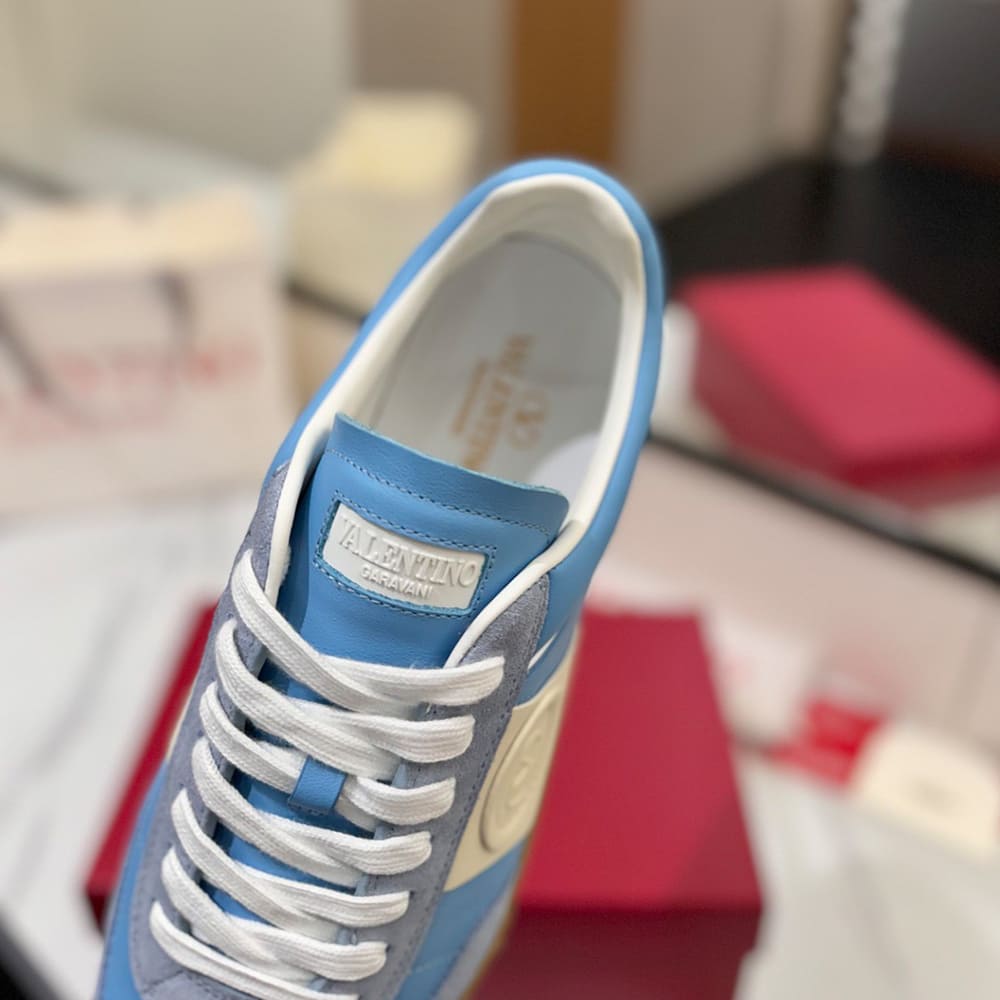 VALENTINO Women s UPVILLAGE calfskin low-top sneakers